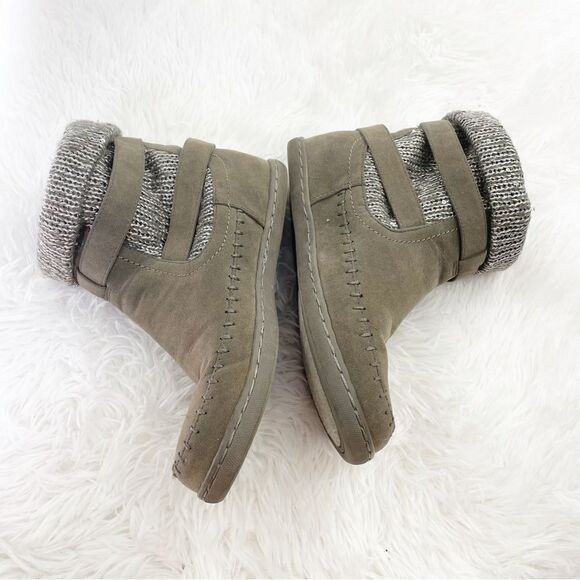 G by Guess Shearling Sequin Knit Buckle Boots - Picture 5 of 10